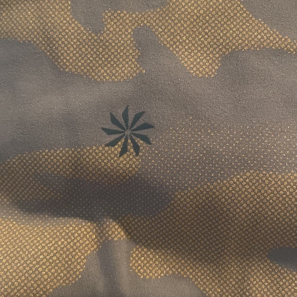 NWT Athleta Rainier Reflective Tight, Camo Lux Reflective Bluff Grey, Size 3X - Picture 6 of 8